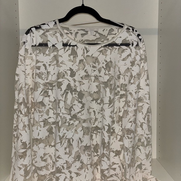 COS Cream & Cutouts Long Sleeve Top - Picture 1 of 4
